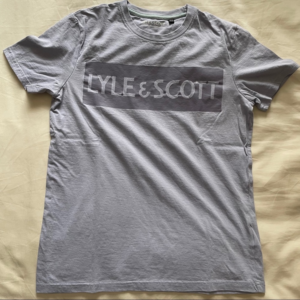 Lyle & Scott logo tee XS*
